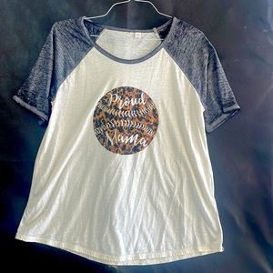 Graphic Baseball Tee! Medium